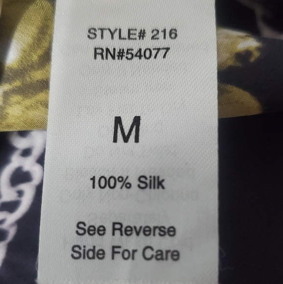 CAbi pearls and chains 100%‎ silk medium scoopneck camisole tank top - Picture 9 of 10